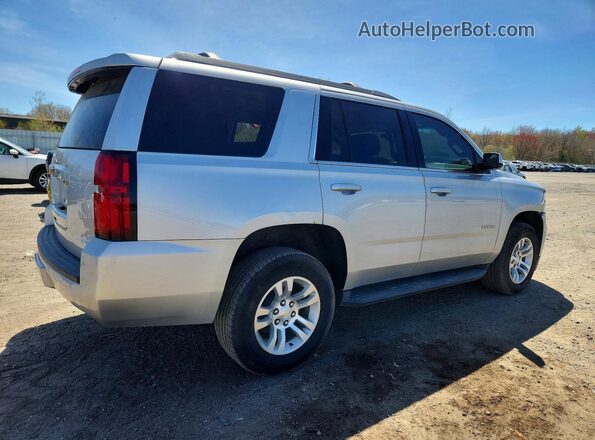 1GNSKAKC4HR123718 2017 CHEVROLET TAHOE Silver უკანა მარჯვენა