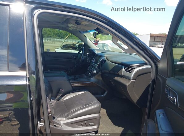 1GNSKBKC0HR231615 2017 CHEVROLET TAHOE Black Widok wnętrza z przodu