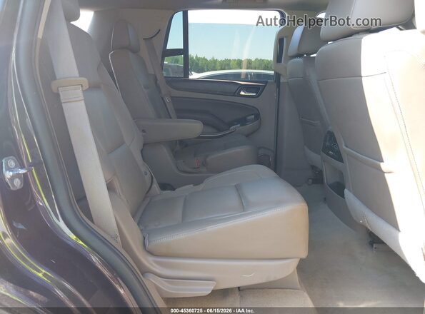 1GNSKBKC1GR140318 2016 CHEVROLET TAHOE Темно-бордовый Вид наклейки с VIN-кодом