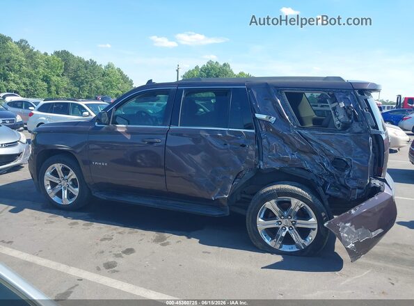 1GNSKBKC1GR140318 2016 CHEVROLET TAHOE Темно-бордовый Панорамный вид салона 360°