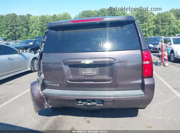 1GNSKBKC1GR140318 2016 CHEVROLET TAHOE Темно-бордовый 