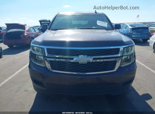 1GNSKBKC1GR140318 2016 CHEVROLET TAHOE Темно-бордовый Вид щитка приборов