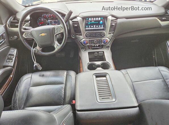 1GNSKBKC1GR397074 2016 CHEVROLET TAHOE Black Dashboard view