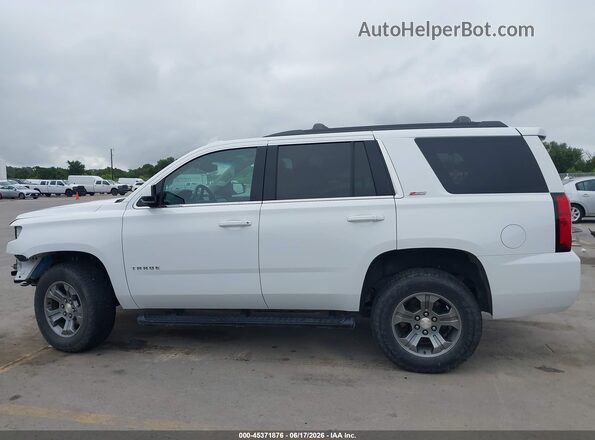 1GNSKBKC1JR324746 2018 CHEVROLET TAHOE White 