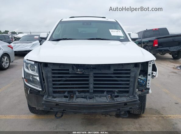 1GNSKBKC1JR324746 2018 CHEVROLET TAHOE White Rear interior view
