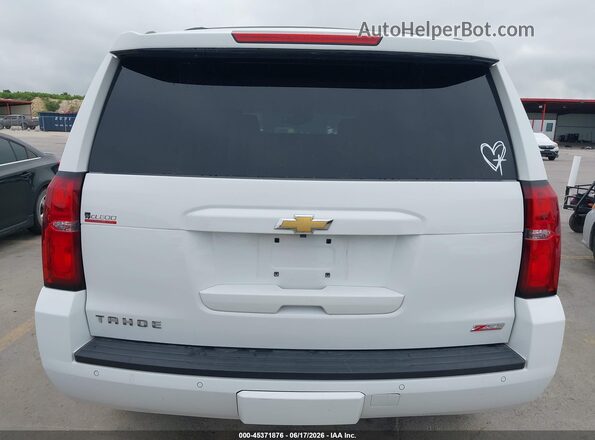 1GNSKBKC1JR324746 2018 CHEVROLET TAHOE White 