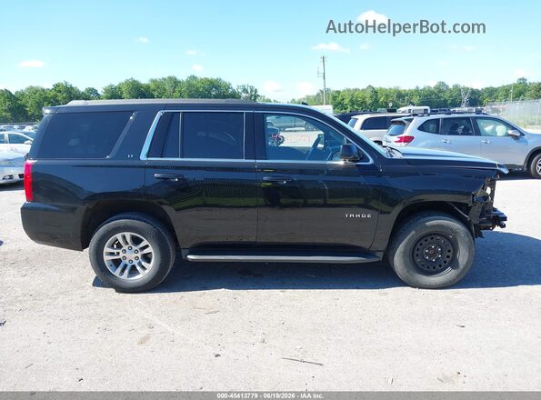 1GNSKBKC1KR362804 2019 CHEVROLET TAHOE Black უკანა სალონის ხედი
