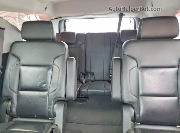 1GNSKBKC1LR255740 2020 CHEVROLET TAHOE Black Vista de los asientos traseros