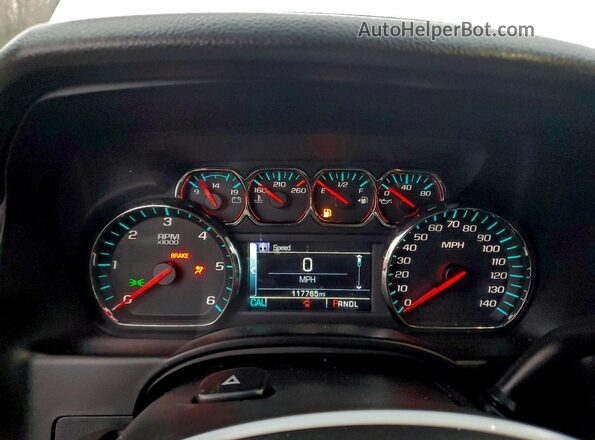 1GNSKBKC2HR128387 2017 CHEVROLET TAHOE Белый 