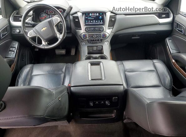 1GNSKBKC2JR181807 2018 CHEVROLET TAHOE Черный Вид панели приборов