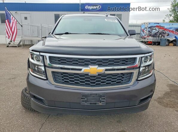 1GNSKBKC2JR181807 2018 CHEVROLET TAHOE Черный Вид спереди