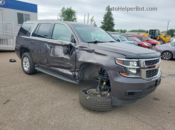 1GNSKBKC2JR181807 2018 CHEVROLET TAHOE Черный Передняя правая четверть