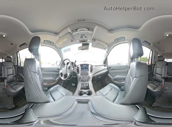 1GNSKBKC2JR181807 2018 CHEVROLET TAHOE Черный Панорамный вид салона 360°