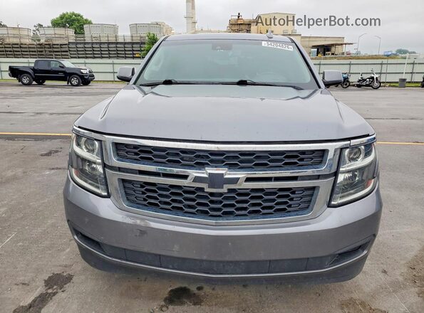 1GNSKBKC2KR106199 2019 CHEVROLET TAHOE Gray წინა ხედი