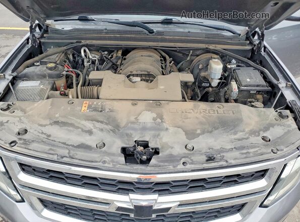 1GNSKBKC2KR106199 2019 CHEVROLET TAHOE Gray ძრავის განყოფილების ხედი