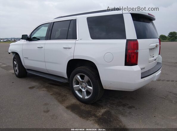 1GNSKBKC3GR236306 2016 CHEVROLET TAHOE White Rear left