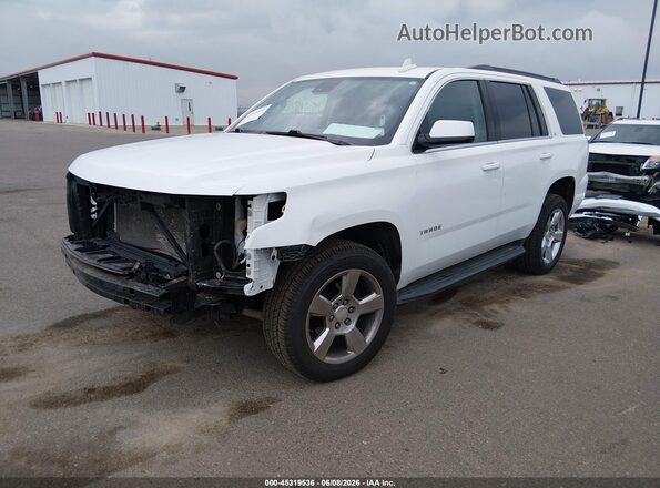 1GNSKBKC3GR236306 2016 CHEVROLET TAHOE White Front left