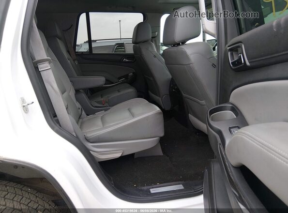 1GNSKBKC3GR236306 2016 CHEVROLET TAHOE White VIN sticker view