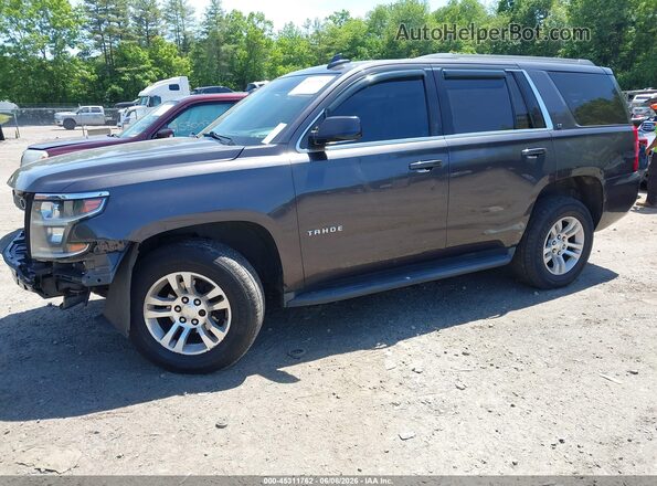 1GNSKBKC3GR458229 2016 CHEVROLET TAHOE Gray Front left