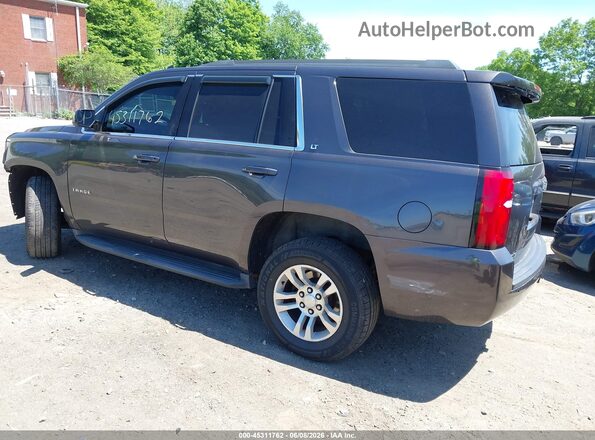 1GNSKBKC3GR458229 2016 CHEVROLET TAHOE Gray Rear left