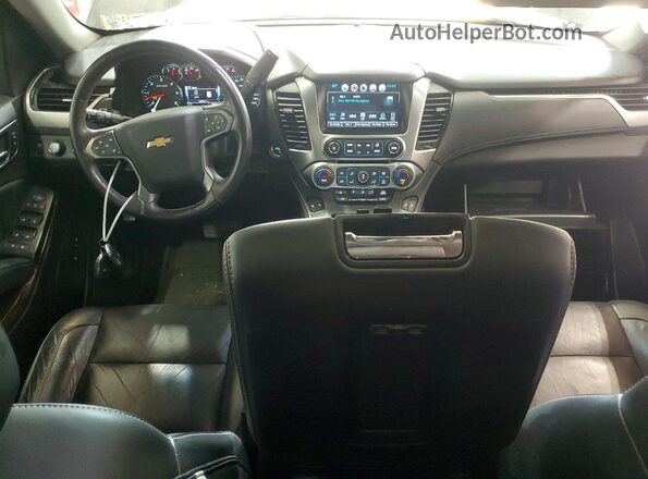 1GNSKBKC4HR110974 2017 CHEVROLET TAHOE Gray Առջևի վահանակի տեսք
