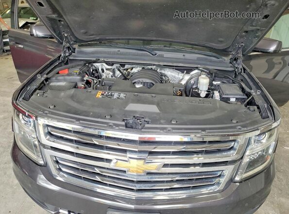 1GNSKBKC4HR110974 2017 CHEVROLET TAHOE Gray Շարժիչի բաժամունքի տեսք
