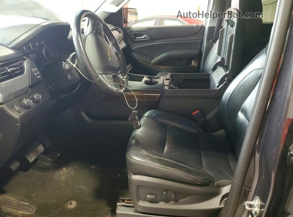 1GNSKBKC4HR110974 2017 CHEVROLET TAHOE Gray Սալոնի դիմացի տեսք
