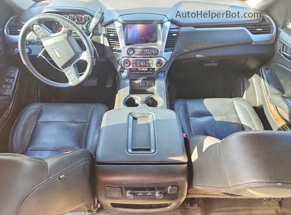 1GNSKBKC4HR137253 2017 CHEVROLET TAHOE Black Առջևի վահանակի տեսք