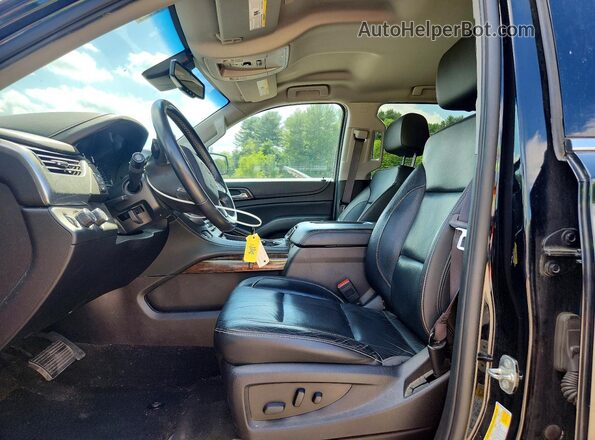1GNSKBKC4HR240849 2017 CHEVROLET TAHOE Black Vista interior delantera