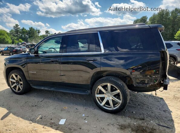 1GNSKBKC4HR240849 2017 CHEVROLET TAHOE Black Trasero izquierdo