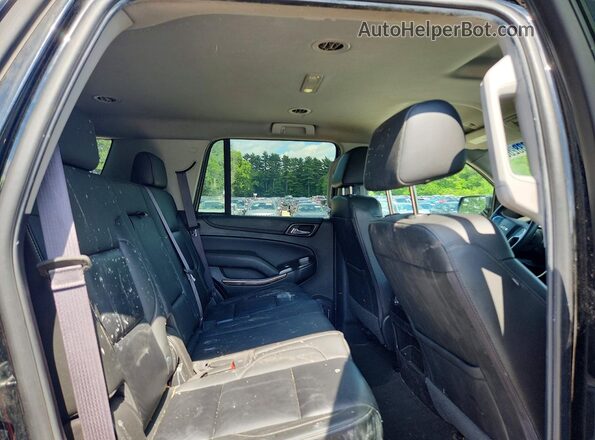 1GNSKBKC4HR240849 2017 CHEVROLET TAHOE Black Vista interior trasera