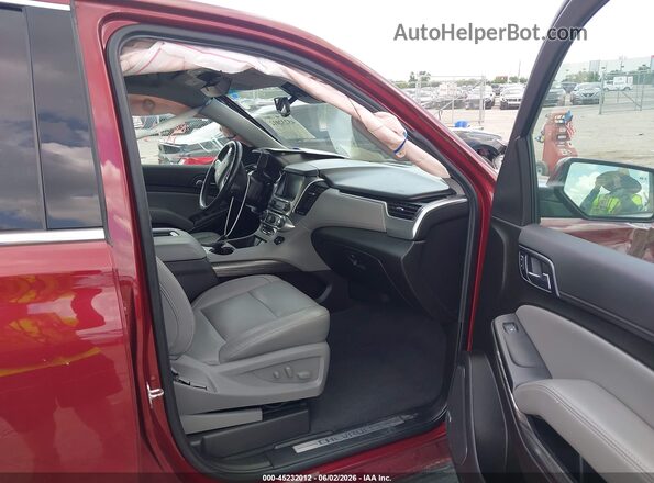 1GNSKBKC4KR273129 2019 CHEVROLET TAHOE Red Սալոնի դիմացի տեսք
