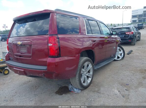 1GNSKBKC4KR273129 2019 CHEVROLET TAHOE Red Հետևի աջ