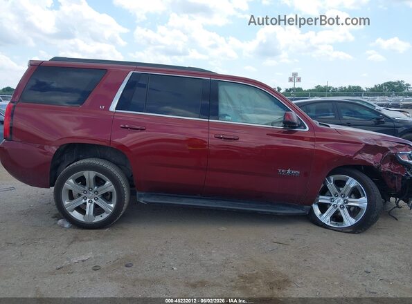 1GNSKBKC4KR273129 2019 CHEVROLET TAHOE Red Սալոնի հետևի տեսք