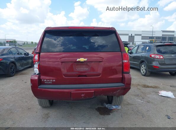 1GNSKBKC4KR273129 2019 CHEVROLET TAHOE Red 