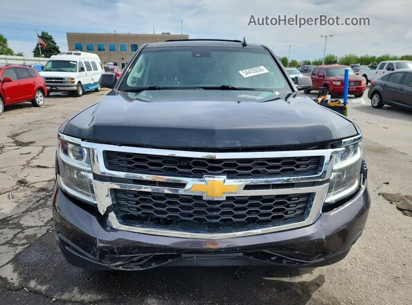 1GNSKBKC5GR433803 2016 CHEVROLET TAHOE Серый Вид спереди