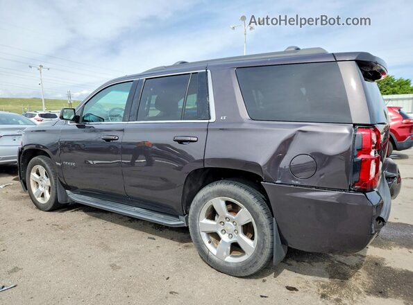 1GNSKBKC5GR433803 2016 CHEVROLET TAHOE Серый Задняя левая четверть