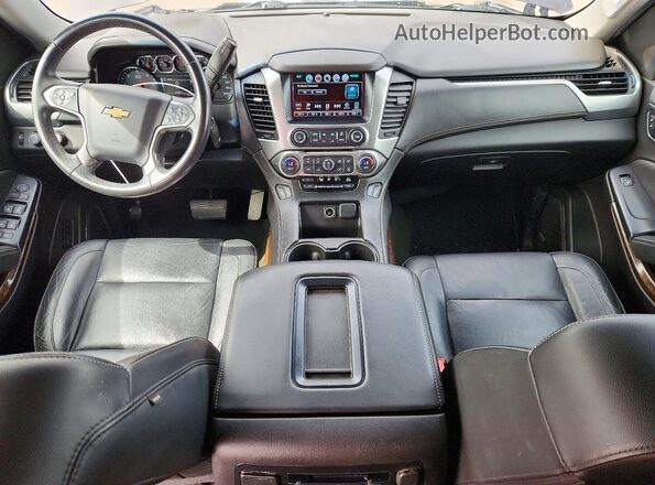 1GNSKBKC5GR433803 2016 CHEVROLET TAHOE Серый Вид панели приборов