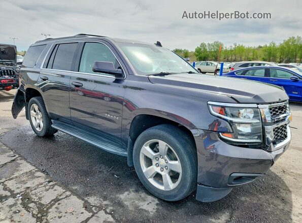 1GNSKBKC5GR433803 2016 CHEVROLET TAHOE Серый Передняя правая четверть
