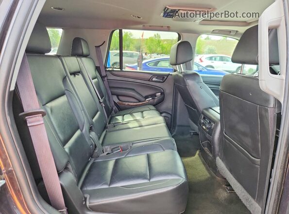 1GNSKBKC5GR433803 2016 CHEVROLET TAHOE Серый Вид задней части салона