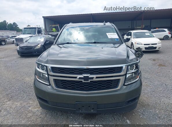 1GNSKBKC5KR151489 2019 CHEVROLET TAHOE Gray Вид щитка приладів