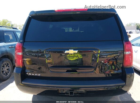 1GNSKBKC5KR376429 2019 CHEVROLET TAHOE Black 