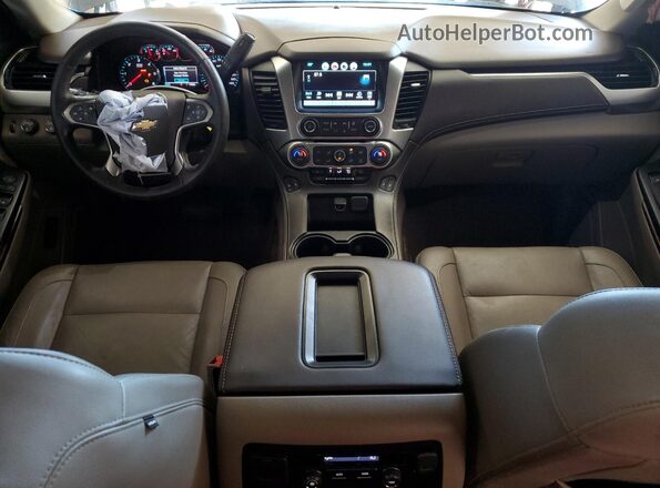 1GNSKBKC5LR133933 2020 CHEVROLET TAHOE Blue Widok deski rozdzielczej