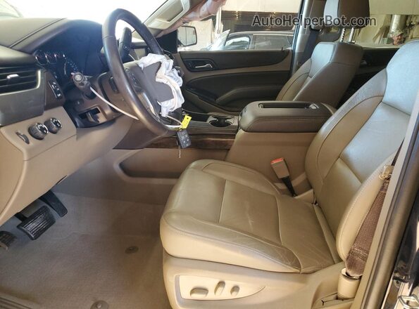 1GNSKBKC5LR133933 2020 CHEVROLET TAHOE Blue Widok wnętrza z przodu