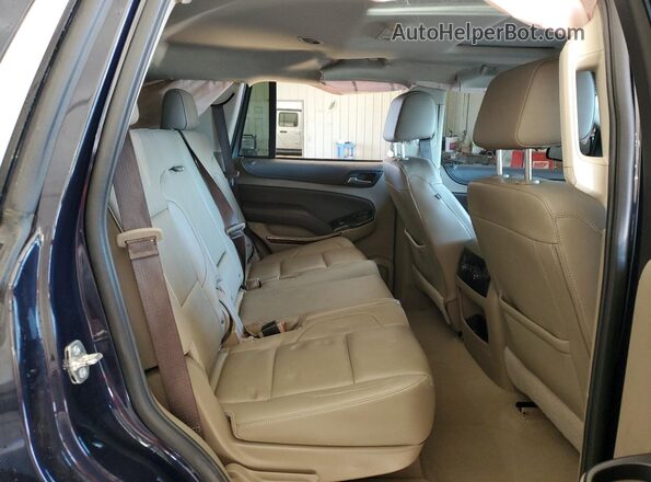 1GNSKBKC5LR133933 2020 CHEVROLET TAHOE Blue Widok wnętrza z tyłu