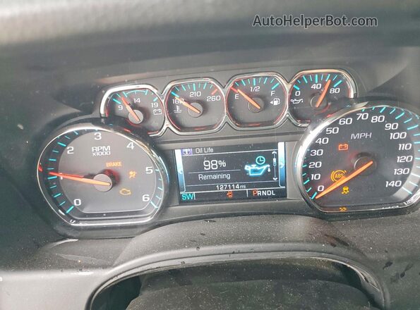 1GNSKBKC5LR257314 2020 CHEVROLET TAHOE Silver Vista del cuadro de instrumentos