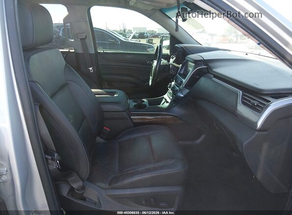 1GNSKBKC6KR104049 2019 CHEVROLET TAHOE Gray Вид салону спереду