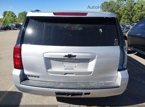 1GNSKBKC6KR104049 2019 CHEVROLET TAHOE Gray 