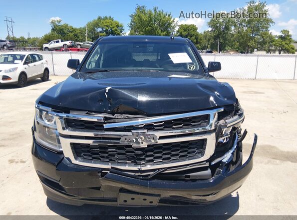 1GNSKBKC6KR347036 2019 CHEVROLET TAHOE Black Front view
