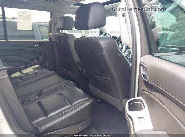 1GNSKBKC6KR403752 2019 CHEVROLET TAHOE Silver Widok naklejki z numerem VIN